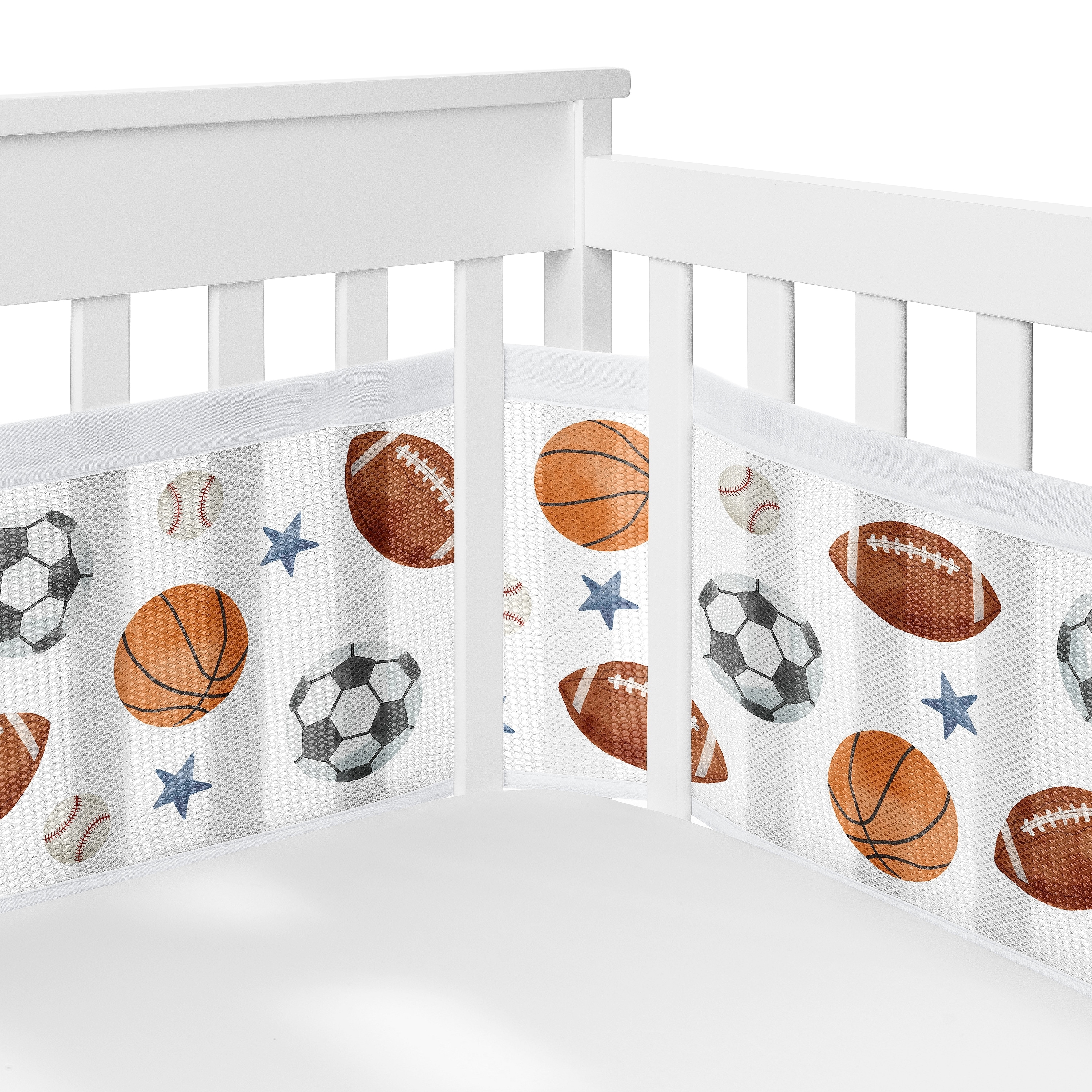 Sports crib sheet on sale